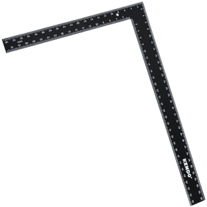 Kendo Black Steel Square 600mm x 400mm, 35319