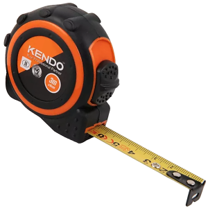 Kendo Soft Grip Tape Measure 16mm x 3m, 35031