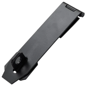 Mackie Black Japan Hasp and Staple 114mm