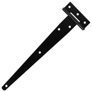 Mackie Black Tee Hinge 200mm, Pair