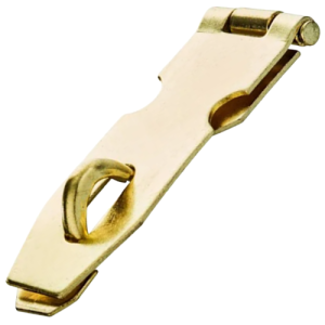 Mackie Brass Plated Hasp and Staple 55mm