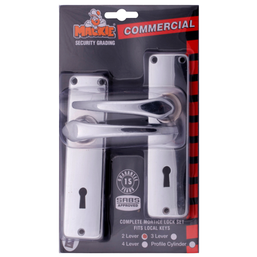 Mackie Die Cast Mortice Lockset 2 Lever