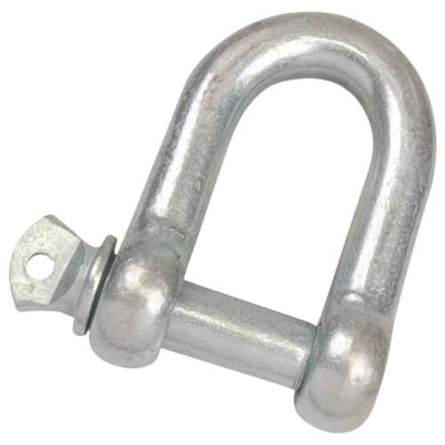 Mackie Galvanized D Shackle 6.5mm