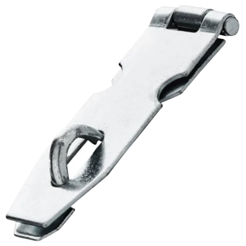 Mackie Galvanized Hasp and Staple 75mm