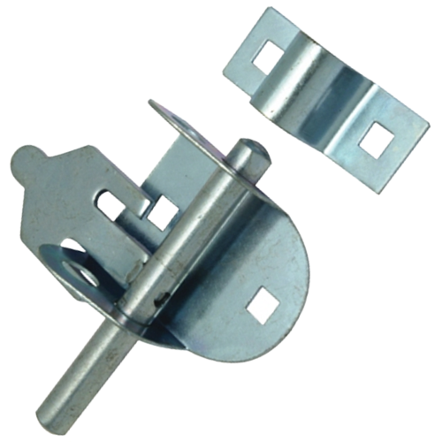 Mackie Galvanized Oval Double End Lock Pad Bolt 102mm