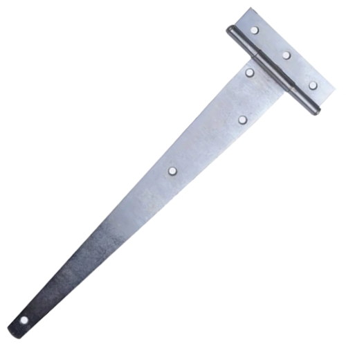 Mackie Galvanized Tee Hinge 300mm, Pair