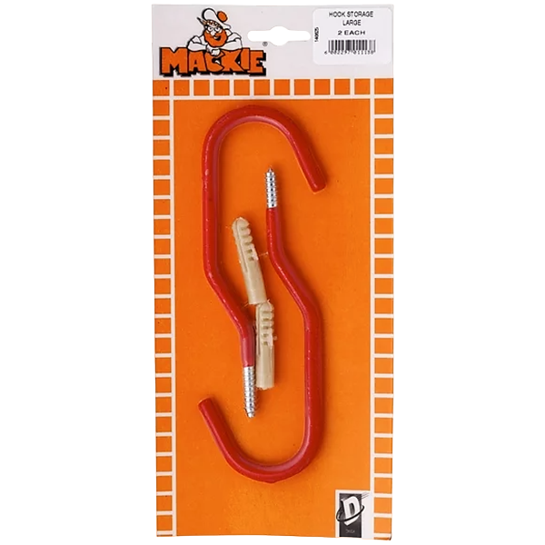 Mackie Large Storage Hooks, 2 Piece