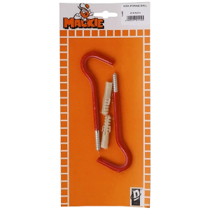 Mackie Small Storage Hooks, 2 Piece