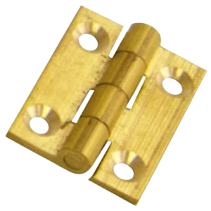 Mackie Solid Brass Butt Hinge 25mm x 19mm, Pair