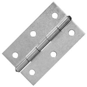 Mackie Steel Butt Hinge 64mm x 35mm, Pair