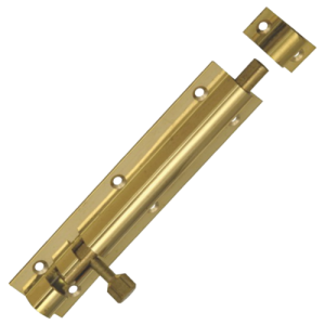 Mackie Straight Solid Brass Barrel Bolt 100mm