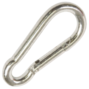 Mackie Zinc Plated Snap Hook 5mm x 50mm, 1 Piece