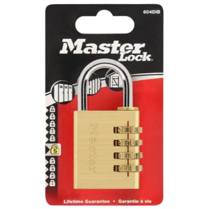 Master Lock Brass Combination Padlock 40mm 300060