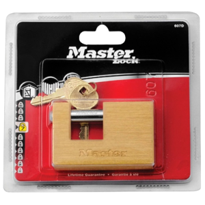 Master Lock Brass Insurance Padlock 76mm 205349