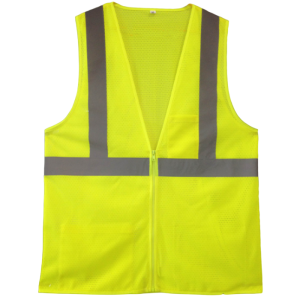 Matsafe Lime Reflective Safety Waistcoat, Medium