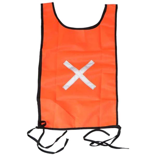 Matsafe Maxi Orange Reflective Safety Bib