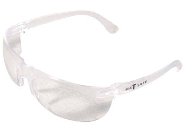 Matsafe Wrap around Clear Safety Glasses