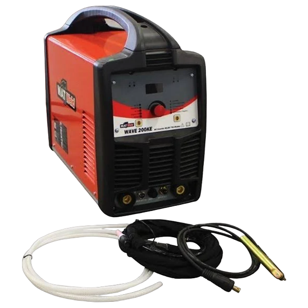 Matweld AC/DC TIG Machine Inverter Welder Red, 200A 220V