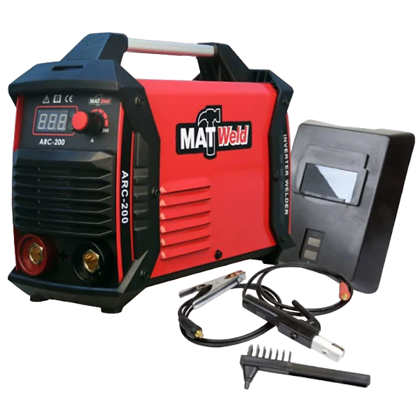 Matweld ARC-200 Inverter Welder with Kit SB Aluminium, 200A 220V