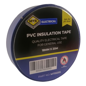 Mts Blue Insulation Tape 18mm x 20m