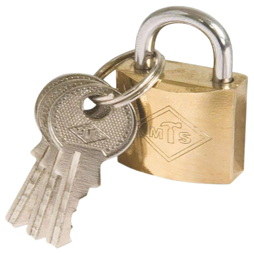 Mts Brass Padlock 38mm