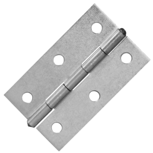 Mts Bright Steel Butt Hinge 65mm x 35mm, Pack of 10