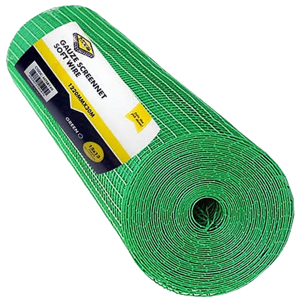 Mts Gauze Screen Net, Green 1220mm x 30m