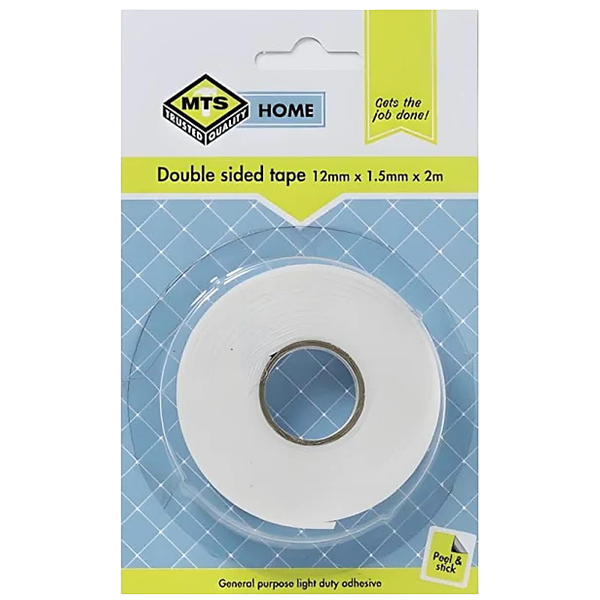 Mts Home Double Sided Tape 12mm x 1.5mm x 2m