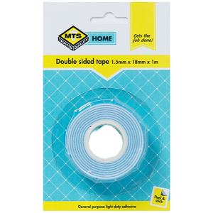 Mts Home Double Sided Tape 18mm x 1.5mm x 1m