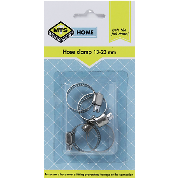 Mts Home Hose Clamp 13-23mm, 4 Piece