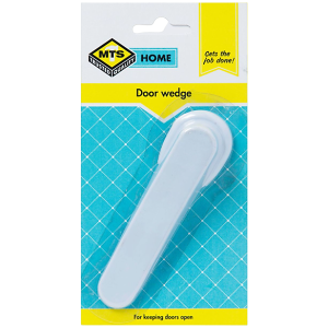 Mts Home White Rubber Door Wedge, 1 Piece