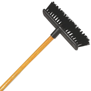 Mts Household Brite Coloured Broom with Wooden Handle