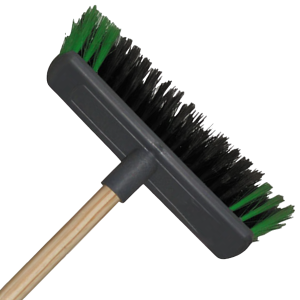 Mts Soft Budget Broom with Push in Wooden Handle