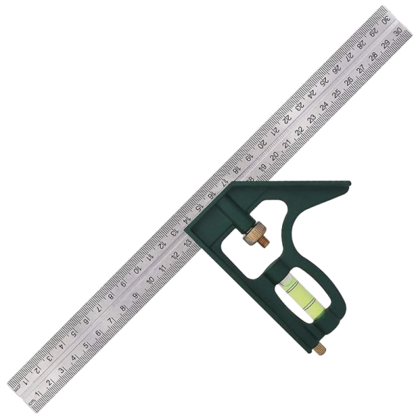 Mts Steel Combination Square 300mm