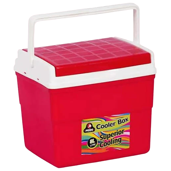 Pride Cooler Box 8 Litre, Red