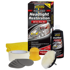 Shield Headlight Restoration All-in-1 Kit, SH655