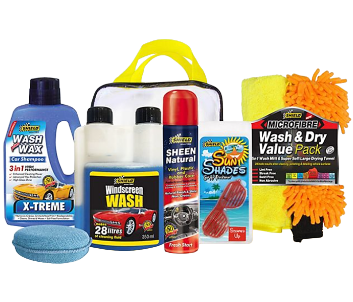 Shield Wash and Shine Kit 6 Pack, SH469