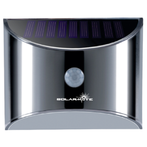 Solarmate Stainless Steel 4 LED Solar Motion Sensor Wall Light