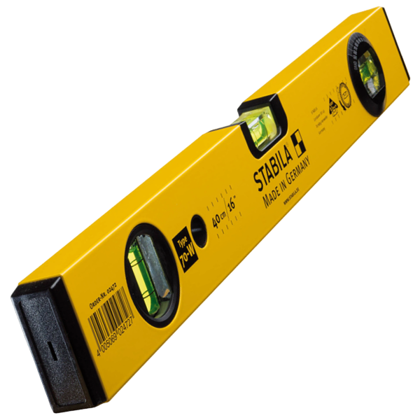 Stabila 2 Vail Aluminium Spirit Level 400mm, Type 70