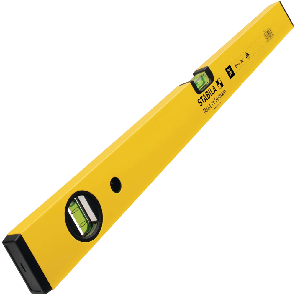 Stabila 2 Vail Aluminium Spirit Level 600mm, Type 70