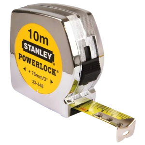 Stanley Powerlock Tape Measure Powerlock 10m x 25mm, 33-448