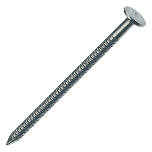 Tuftex Chrome Plated Ring Shank Nail 42mm x 2.8mm, 500g