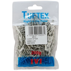 Tuftex Claddit Nails 32mm x 200g CP