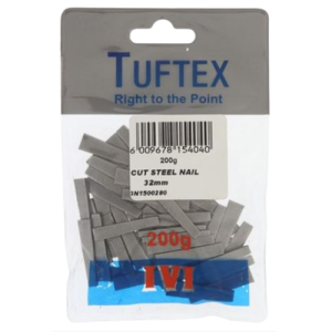 Tuftex Cut Steel Nail 32mm, 200g