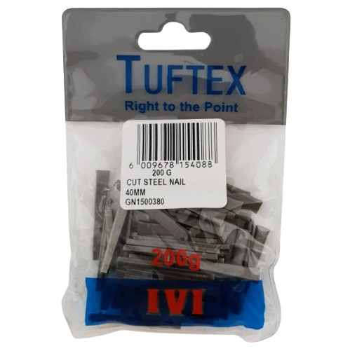 Tuftex Cut Steel Nail 40mm, 200g