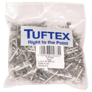 Tuftex Galvanized Clout Nail 32mm x 2.8mm, 500g