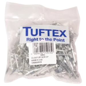 Tuftex Galvanized Clout Nail 40mm x 2.8mm, 500g