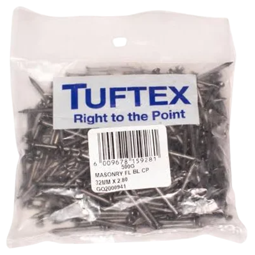 Tuftex Masonry Fluted Nail 32mm x 2.8mm, 500g