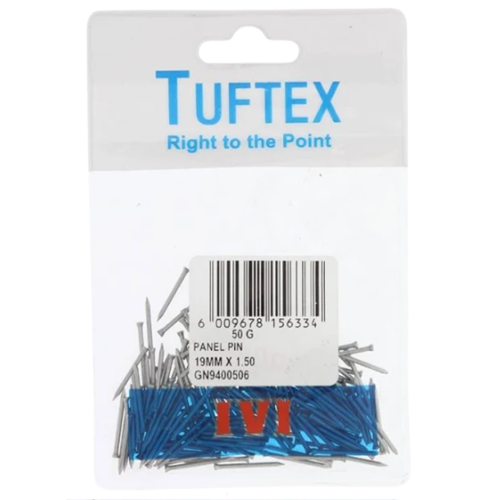 Tuftex Panel Pin Nail 19mm x 1.5mm, 50g