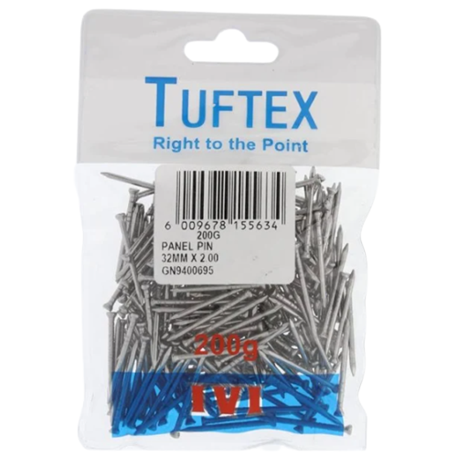 Tuftex Panel Pin Nail 32mm x 2.0mm, 200g